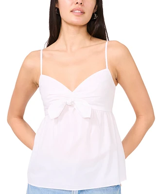 1.state Women's Cotton Tie-Front Camisole