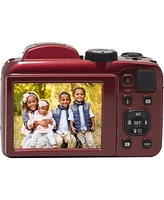 Kodak Pixpro AZ255 Astro Zoom 16MP Digital Camera (Red)