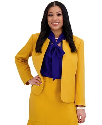 Kasper Women's Open-Front Jacket, Regular & Plus