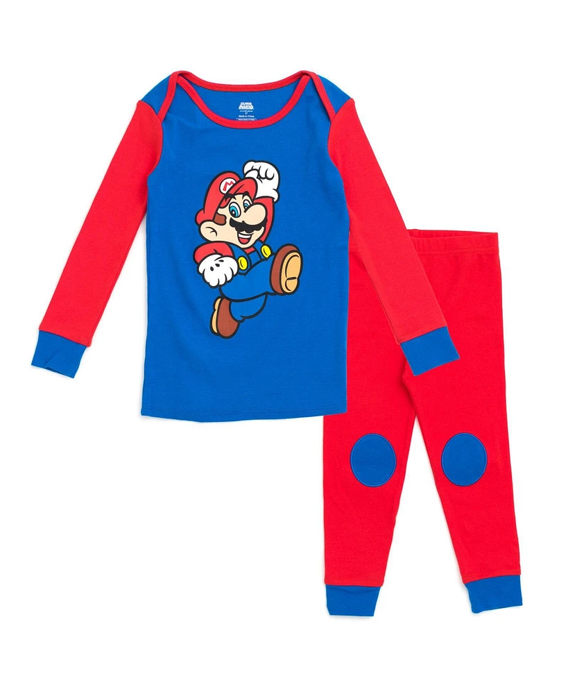 Nintendo Baby Boys Super Mario Pajama Shirt and Pants Set