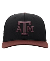 Top of the World Men's Black Texas A&M Aggies Reflex Fitted Hat