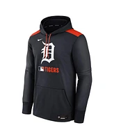 Nike Men's Navy Detroit Tigers Authentic Collection Performance Pullover Hoodie