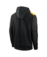 Nike Men's Black Pittsburgh Pirates Authentic Collection Performance Pullover Hoodie