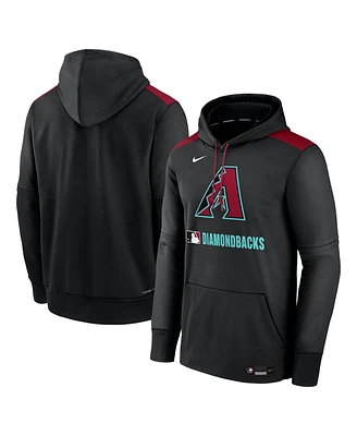 Nike Men's Arizona Diamondbacks Authentic Collection Performance Pullover Hoodie