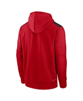 Nike Men's Red Cincinnati Reds Authentic Collection Performance Pullover Hoodie