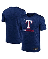 Nike Men's Royal Texas Rangers Authentic Collection Velocity Performance Practice T-Shirt