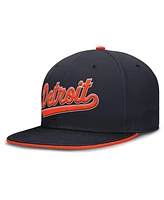 Nike Men's Navy Detroit Tigers True Performance Fitted Hat