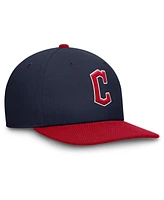 Nike Men's Navy/Red Cleveland Guardians Pro Performance Snapback Hat