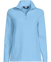 Lands' End Women's Anyweather Fleece Quarter Zip Pullover