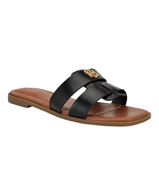 Tommy Hilfiger Women's Pixee Flat Slide Sandals