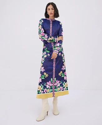 Raishma Studio Women's Kiara Navy Dress