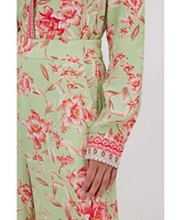 Raishma Studio Women's Naomi Green Trousers