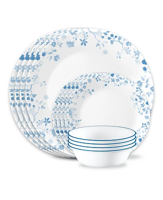 Corelle Garden Song 12-Pc. Dinnerware Set, Service for 4