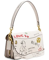 Coach Tabby Sketch Print Shoulder Bag 26