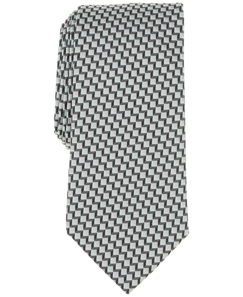 Perry Ellis Men's Chaffin Classic Geometric Tie