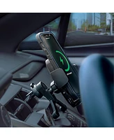 Bluetooth Fm Transmitter Phone Mount with Active Noise Cancellation