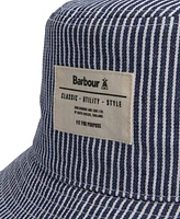 Barbour Men's Tynedale Stripe Logo Bucket Hat