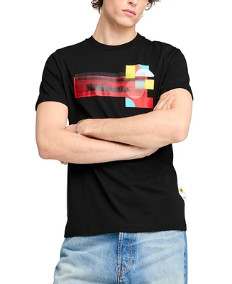 Puma Men's Scuderia Ferrari Regular-Fit Race Car Graphic T-Shirt