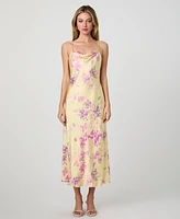 French Connection Women's Elyria Oona Satin Slip Dress