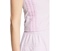 adidas Women's Essentials 3 Stripes Slim Baby T-Shirt