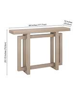 Hudson & Canal 44" Breslow Wide Rectangular Console Table