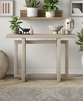 Hudson & Canal 44" Breslow Wide Rectangular Console Table