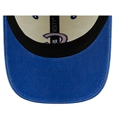 New Era Men's Cream/Royal Chicago Cubs Classic Side Script 9TWENTY Adjustable Hat