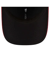 New Era Men's Red/Black Cleveland Guardians Replica 9FORTY Adjustable Hat