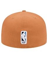 New Era Men's Tan Memphis Grizzlies Color Pack 59FIFTY Fitted Hat