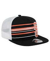 New Era Men's Black San Francisco Giants 9FIFTY A-Frame Trucker Snapback Hat