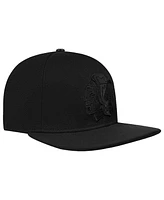 Pro Standard Men's Black Chicago Blackhawks Classic Tonal Snapback Hat