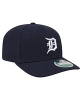 New Era Men's Navy Detroit Tigers Player Replica 9SEVENTY Adjustable Hat