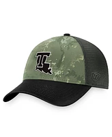 Top of the World Men's Hunter Green/Gray Louisiana Tech Bulldogs Oht Military Appreciation Unit Trucker Adjustable Hat