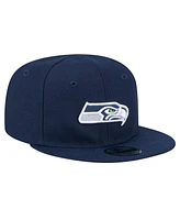 New Era Baby Boys and Girls College Navy Seattle Seahawks My 1st 9FIFTY Adjustable Hat