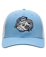 Top of the World Men's Carolina Blue/White North Carolina Tar Heels Victory Baseline Trucker Adjustable Hat