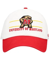 '47 Brand Men's White Maryland Terrapins Gridiron Clean Up Adjustable Hat