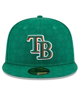 New Era Men's Kelly Green Tampa Bay Rays St. Patrick's Day 59FIFTY Fitted Hat