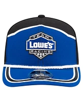 New Era Men's Royal/Black Jimmie Johnson Lowe's 9SEVENTY Stretch-snap Hat