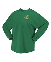 Fanatics Women's Kelly Green Tampa Bay Lightning St. Patrick's Day Spirit Jersey T-Shirt