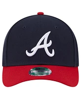 New Era Big Boys and Girls Navy Atlanta Braves Player Replica 9FORTY Adjustable Hat