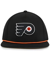 American Needle Men's Black Philadelphia Flyers Buxton Pro Tech Adjustable Hat