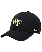 Nike Men's Black Wake Forest Demon Deacons Club Adjustable Hat
