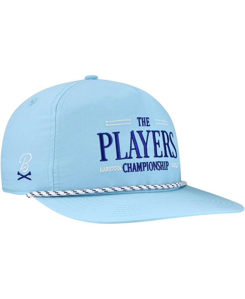 Barstool Golf Men's Light Blue The Players Performance Rope Snapback Hat