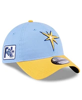 New Era Big Boys and Girls Light Blue Tampa Bay Rays 2025 Spring Training 9TWENTY Adjustable Hat