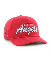 '47 Brand Men's Red Los Angeles Angels Corduroy Hitch Adjustable Hat