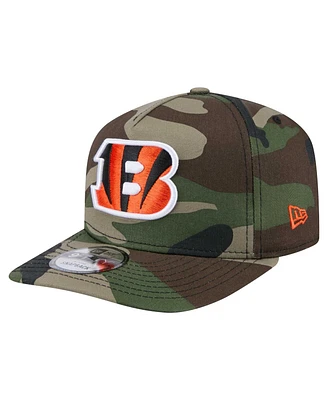New Era Men's Camo Cincinnati Bengals Woodsy 9FIFTY Snapback Hat