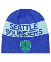 New Era Men's Blue Seattle Sounders Fc 2025 Kickoff Beanie Hat