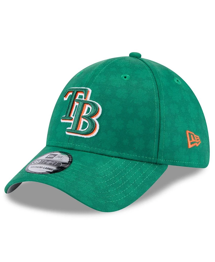 New Era Men's Kelly Green Tampa Bay Rays St. Patrick's Day 39THIRTY Flex Hat