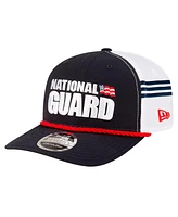New Era Men's Black/White Dale Earnhardt Jr. National Guard 9SEVENTY Stretch-snap Hat