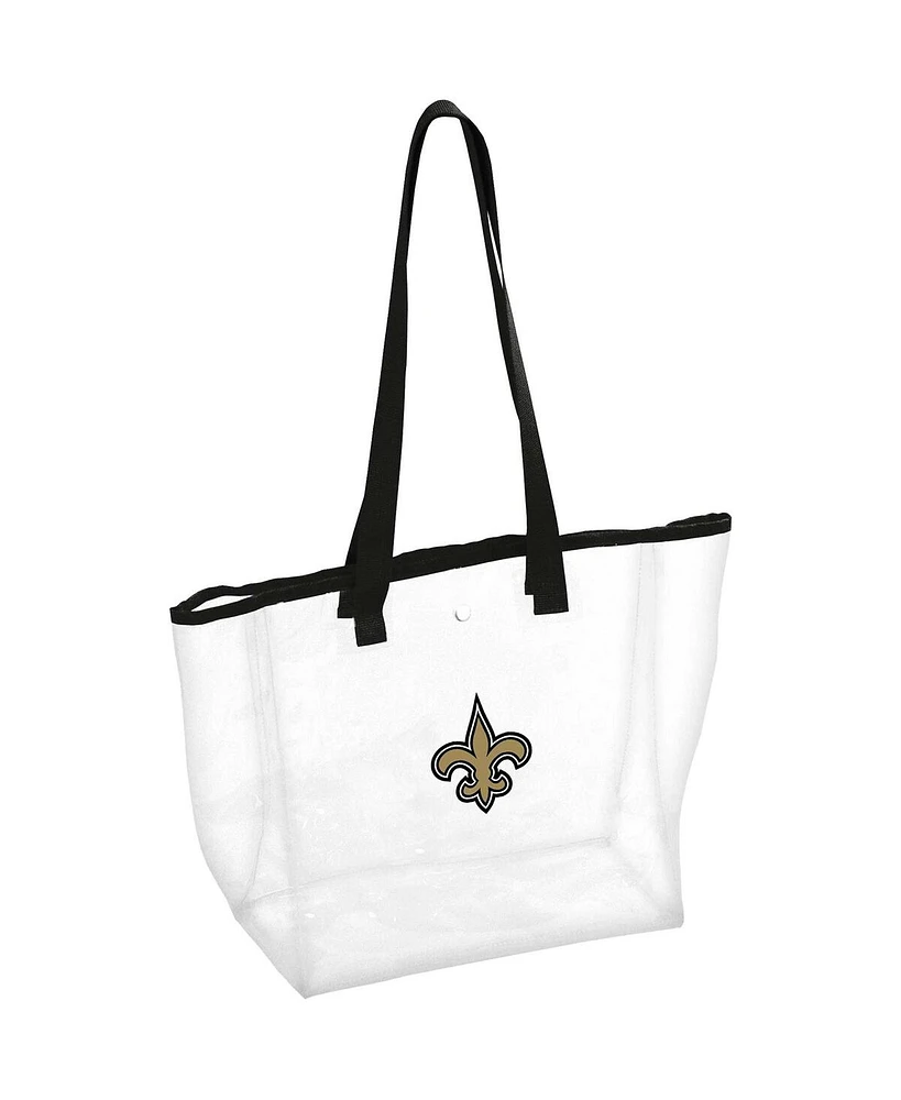 Logo Brands New Orleans Saints Stadium Clear Tote Bag